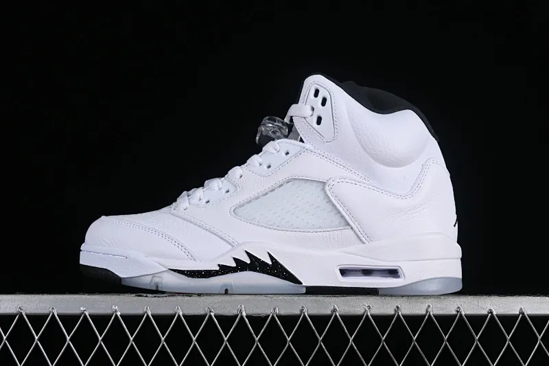 All categories Air Jordan Jordan series basketball shoes Air Jordan 5 Air Jordan 5 Retro AJ5 Joe 5 white black DD0587-110